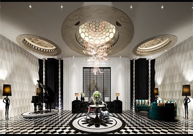 杭州錢(qián)塘區(qū)奢華KTV設(shè)計(jì)裝修案例效果圖