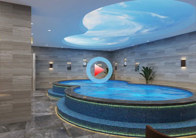 洗浴中心設(shè)計全景案例