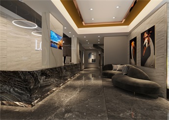 衢州足浴店裝修設(shè)計案例效果圖